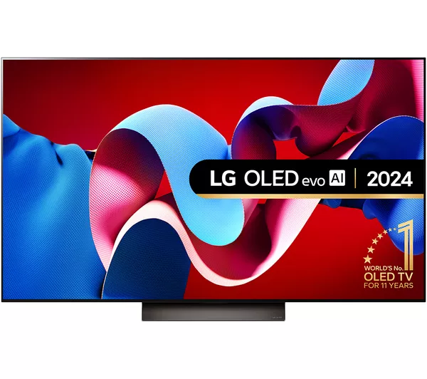 LG OLED evo AI C4 55 inch 4K Smart TV 2024 - OLED55C44LA