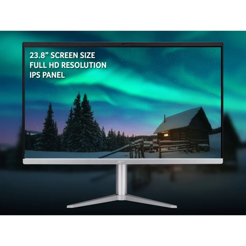 Acer Aspire C24-1300 23.8" All In One - AMD Ryzen™ 5, 512GB SSD - Black
