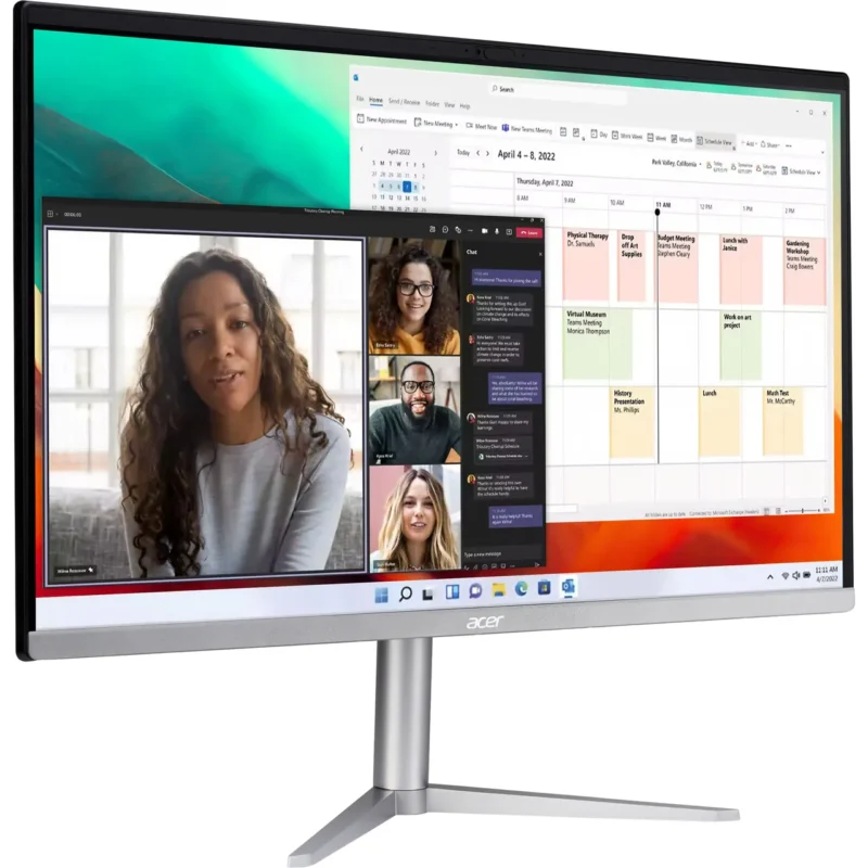 Acer Aspire C24-1300 23.8" All In One - AMD Ryzen™ 5, 512GB SSD - Black