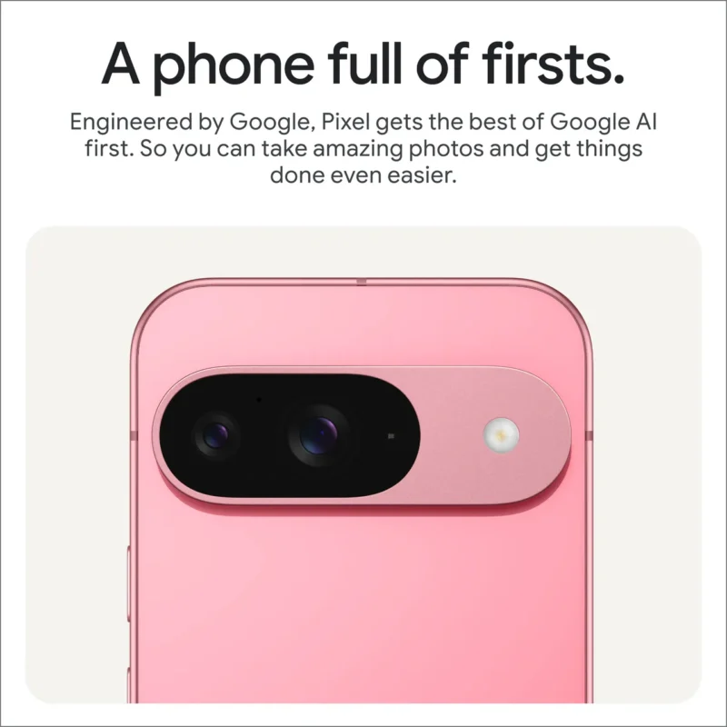 Google Pixel 9 256GB Smartphone in Obsidian Black