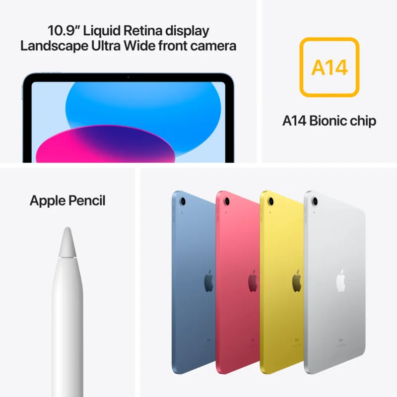 Apple iPad 10.9" 64GB WiFi 2022 - Pink