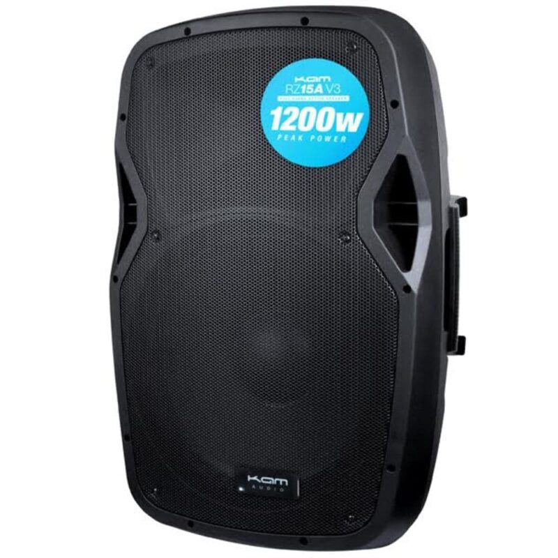 Kam RZ15A 15" 300W Active PA Speaker System with Speaker Stand
