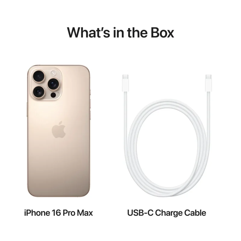 Apple iPhone 16 Pro Max 256GB in Desert Titanium